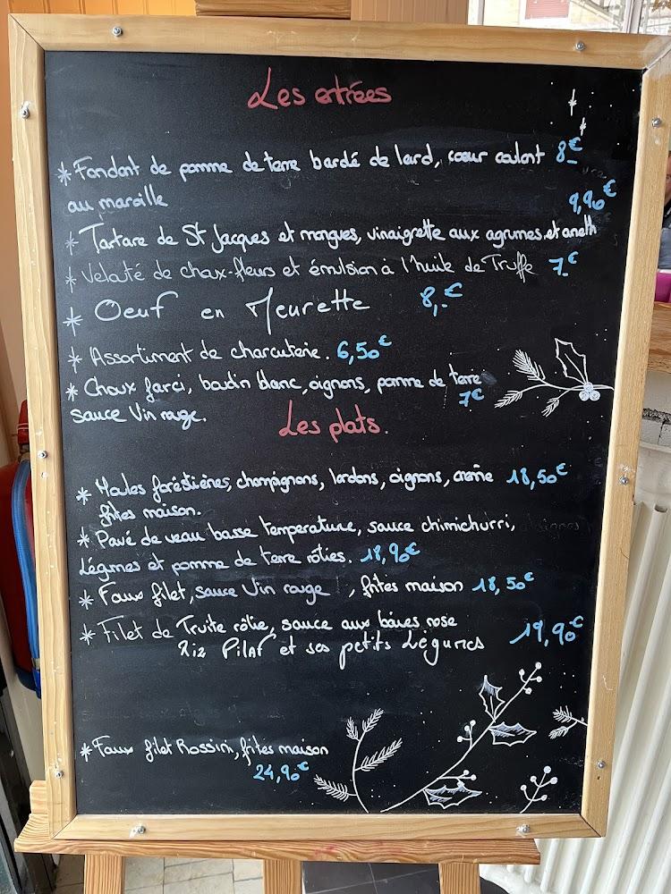 Brasserie de l'Hôtel de Ville - Menu Image 1